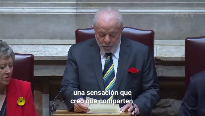 La ultraderecha portuguesa abucheo a Lula