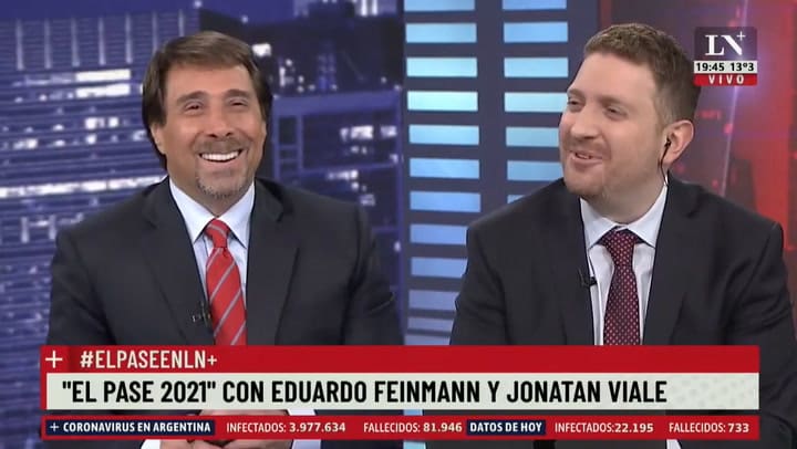 Jony Viale, tras recuperarse del Covid: 'Estuve internado y nadie lo supo, fue un espanto'