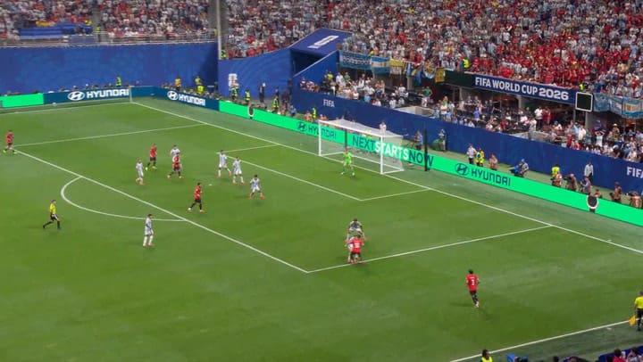 Segundo gol de Argentina vs. Egipto