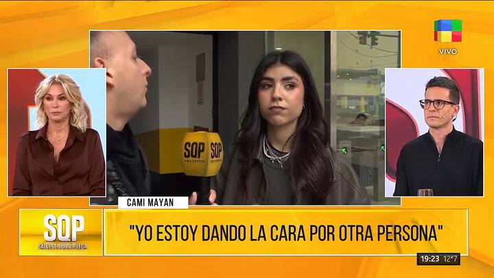 Camila Mayan fue lapidaria con Ailén Cova