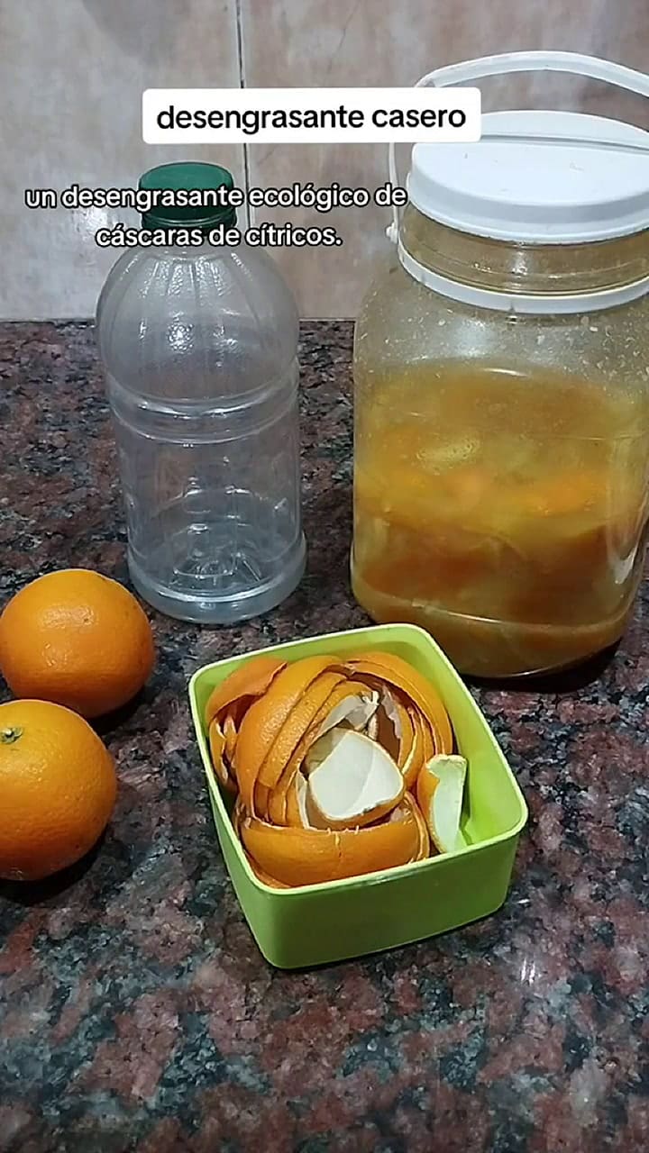 El desengrasante casero