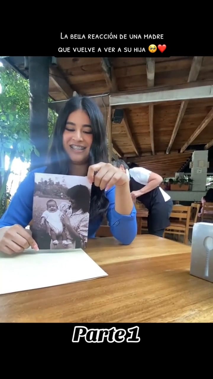 Una joven cuenta su historia de reencuentro con su madre