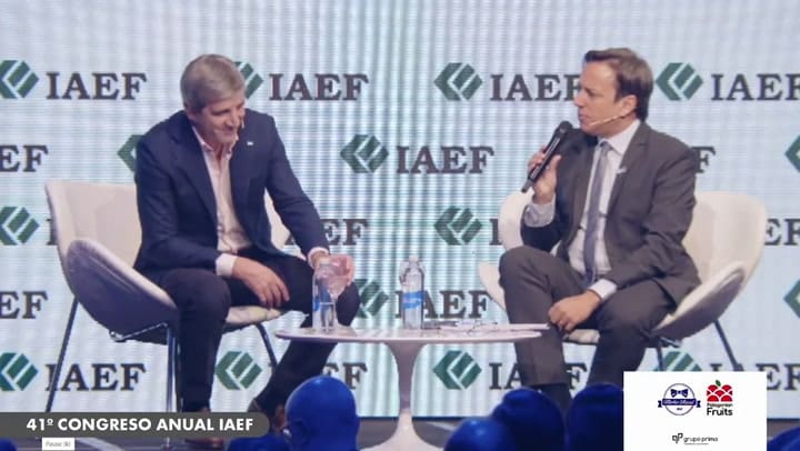 Luis Caputo: "Nuestro objetivo es destrozar la inflación"
