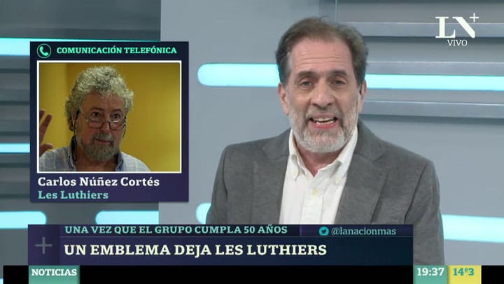 Qué dijo Núñez Cortés sobre su salida de Les Luthiers