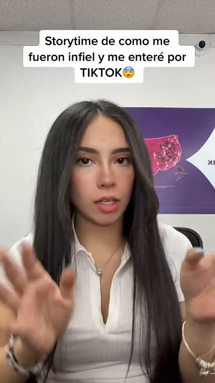 Se enteró por TikTok sobre la infidelidad de su pareja