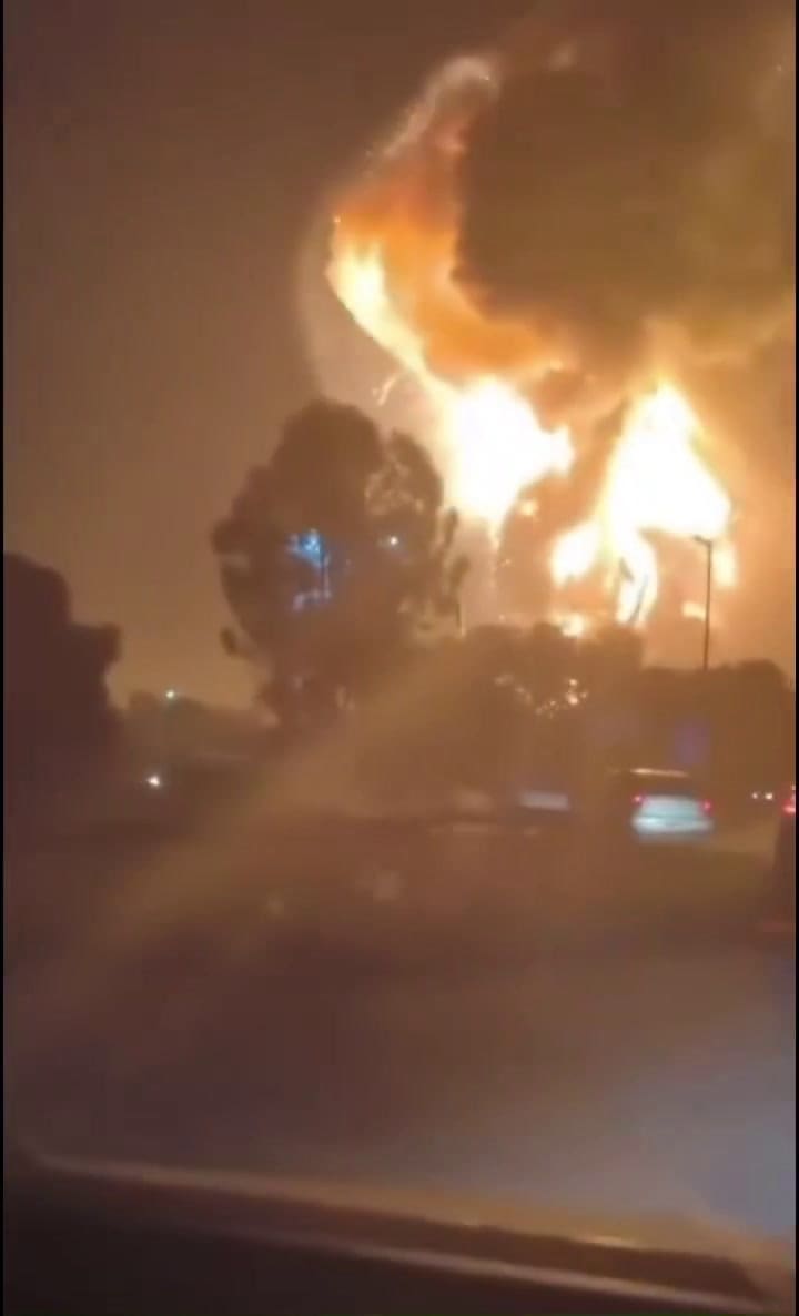 La preocupación de las personas que circulaban por la autopista tras la explosión