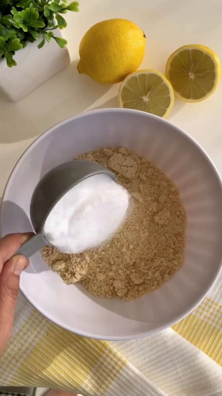 Galletitas de limón sin azúcar ni harina
