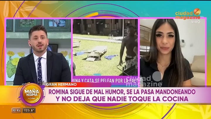 Daniela reveló por qué Romina no se mete en la pileta