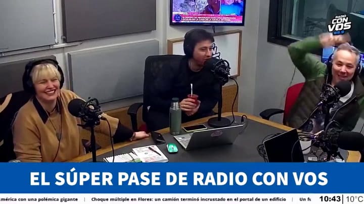 Tenembaum apuntó contra Galperin en el pase de Radio con Vos