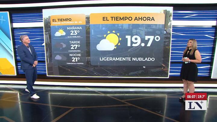 El Servicio Meteorologico Nacional de la ciudad de Buenos Aires