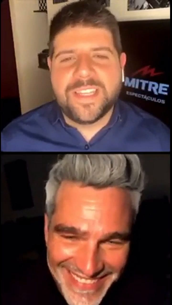 Hernán Drago mostró su drástico cambio de look para Bienvenidos a Bordo - Fuente: Mitre Live