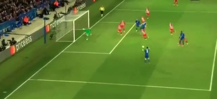 El gol de Vardy