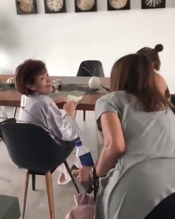 El conmovedor reencuentro de Catherine Fulop con su madre - Fuente Instagram