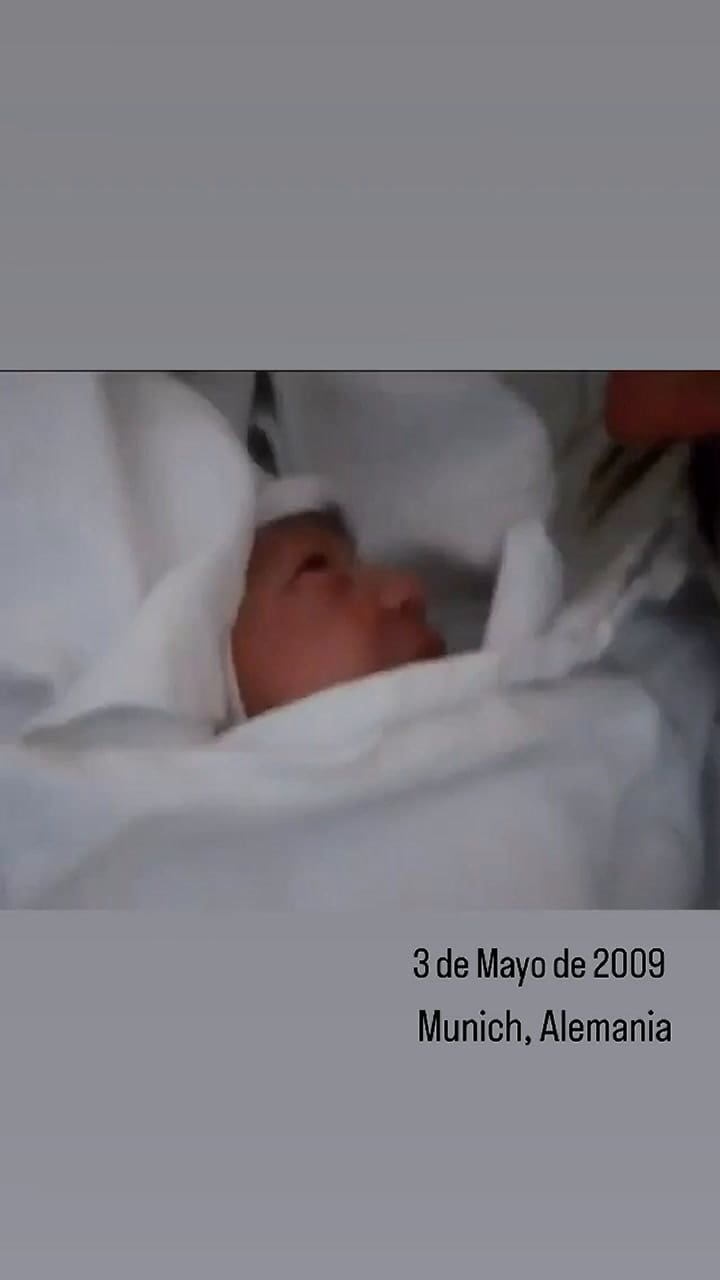 Evangelina Anderson mostró un video inédito de Martín Demichelis junto a su hijo Bastián