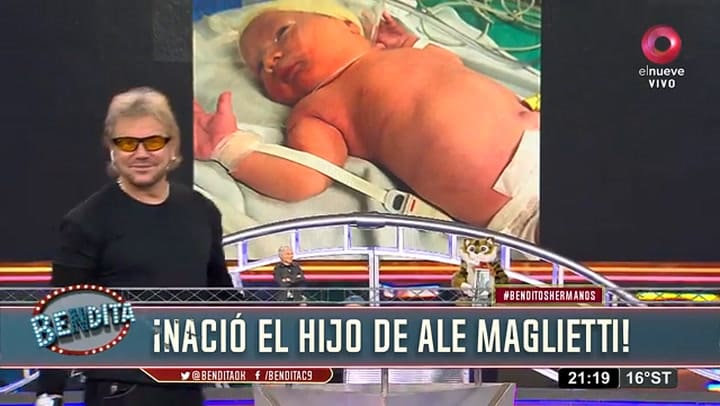 Beto Casella presentó a Manuel, el hijo de Alejandra Maglietti