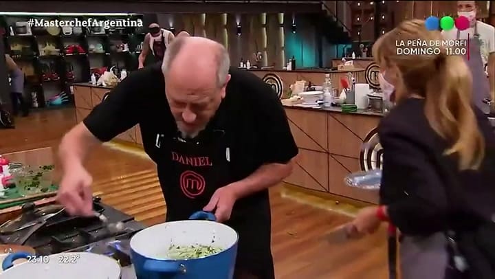La particular técnica con la que Daniel Aráoz hizo historia en Masterchef Celebrity