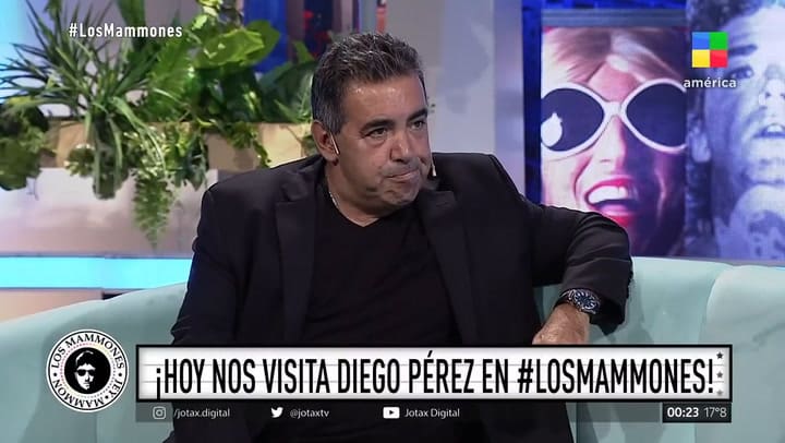 Diego Pérez se emocionó al recordar a Carlín Calvo - Fuente: América TV