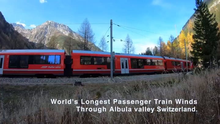 El recorrido del tren