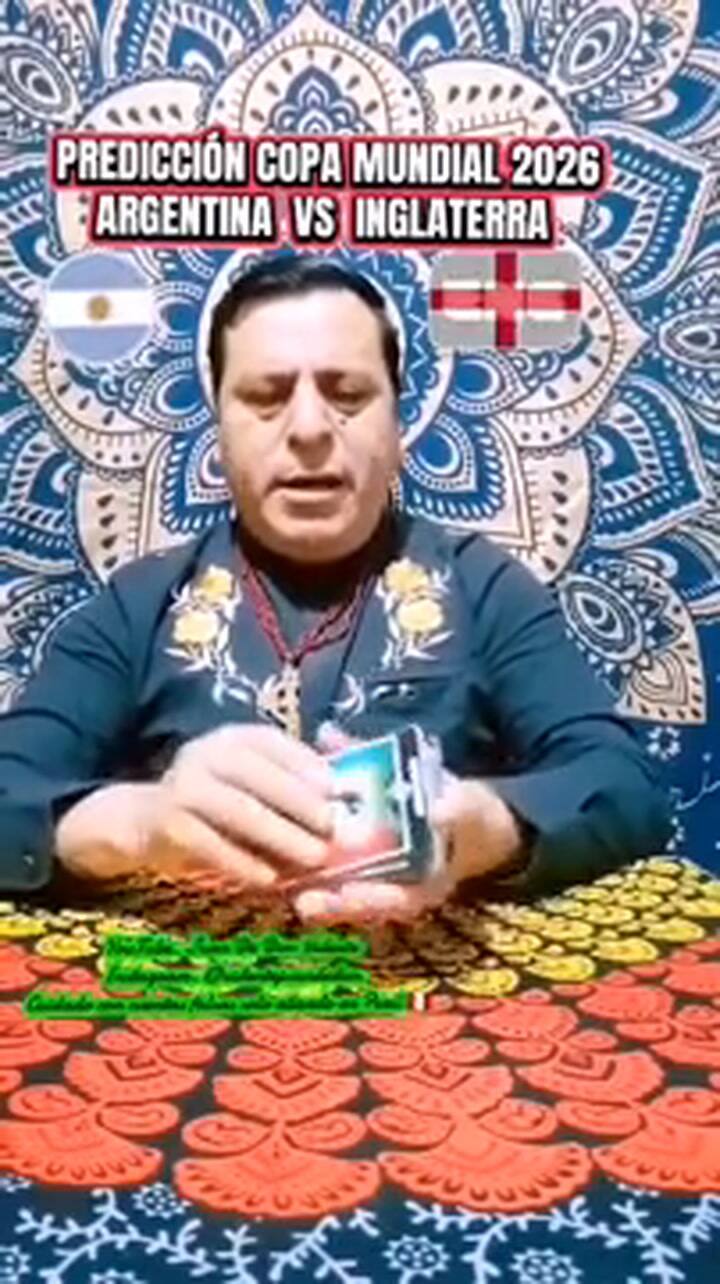 La predicción del vidente Juan De Dios sobre el partido de Argentina vs. Inglaterra