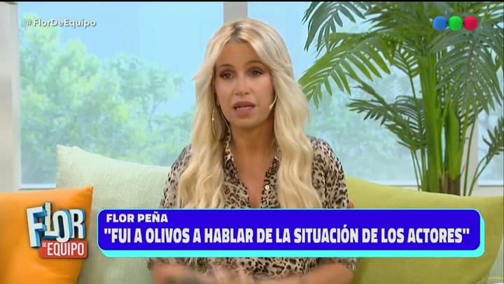 El furioso descargo de Florencia Peña, tras las críticas por sus visitas a Olivos