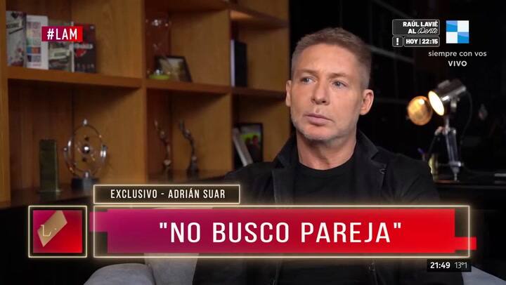 Adrián Suar contó un detalle inédito de su separación con Griselda Siciliani: “Fue difícil para mí”