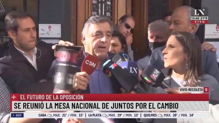 Gerardo Morales: 'El gobierno gasta toda la energía en pelearse'