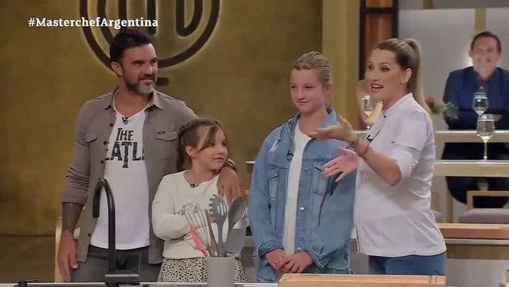 Fabián Cubero durante la gran final de MasterChef Celebrity
