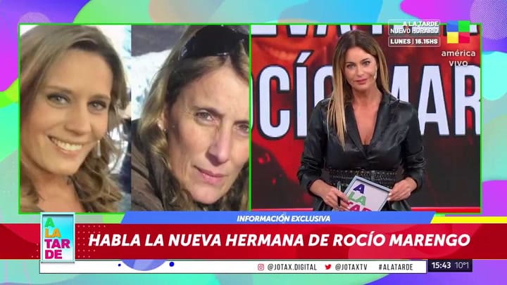 La hermana mayor de Rocío Marengo rompió el silencio tras el ADN positivo de parte de su padre