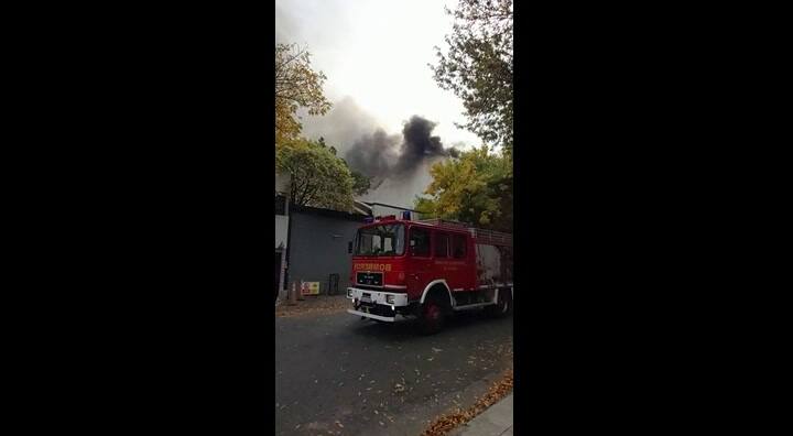 Incendio en Iron Mountain (Crédito: Leandro Vesco)