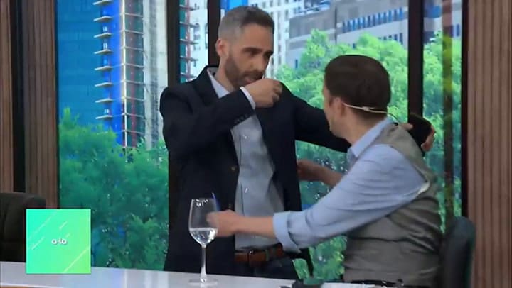 Así reaccionó el Pollo Álvarez por el mensaje de De Paul y Messi