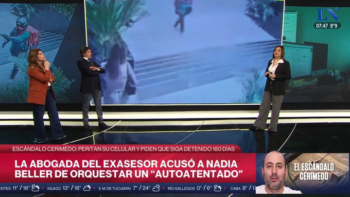 La fiscalia solicito 180 dias de "prision preventiva"