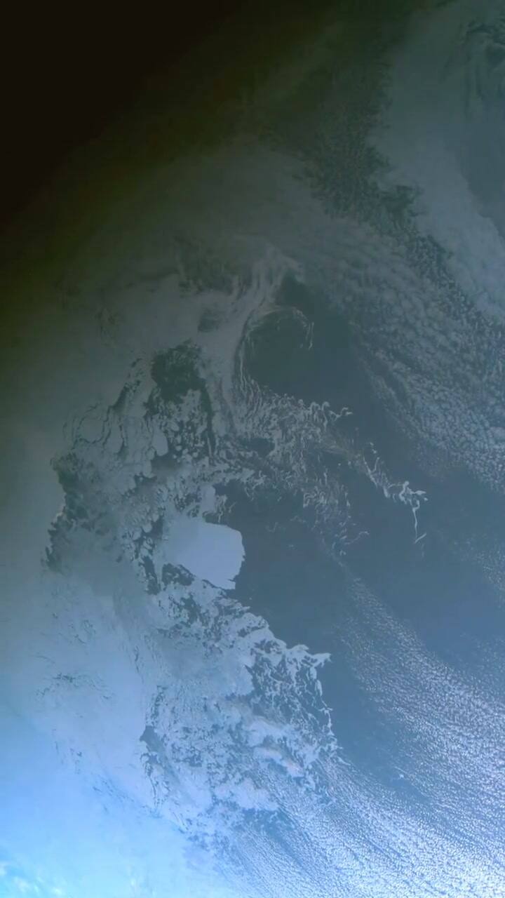 Imágenes del iceberg captado por la NASA