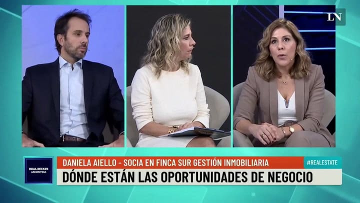 Daniela Aiello (Finca Sur Gestión Inmobiliaria) en el Summit de Real Estate