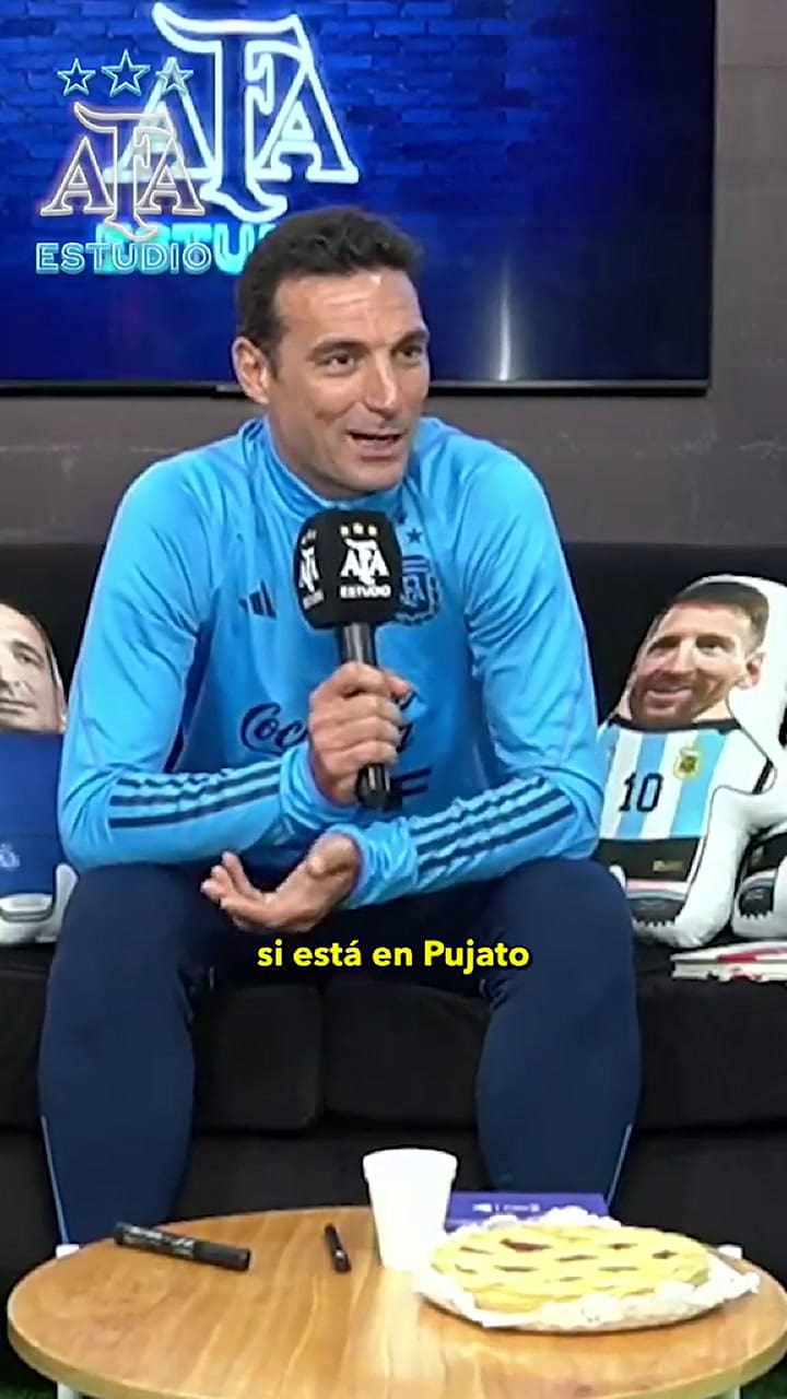 La divertida respuesta de Lionel Scaloni ante un pedido de su hermana durante una entrevista