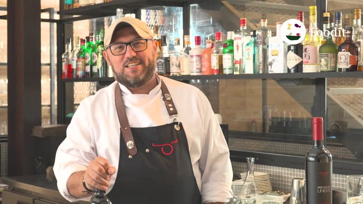 Teaser de la masterclass gourmet de Dante Liporace para Foodit