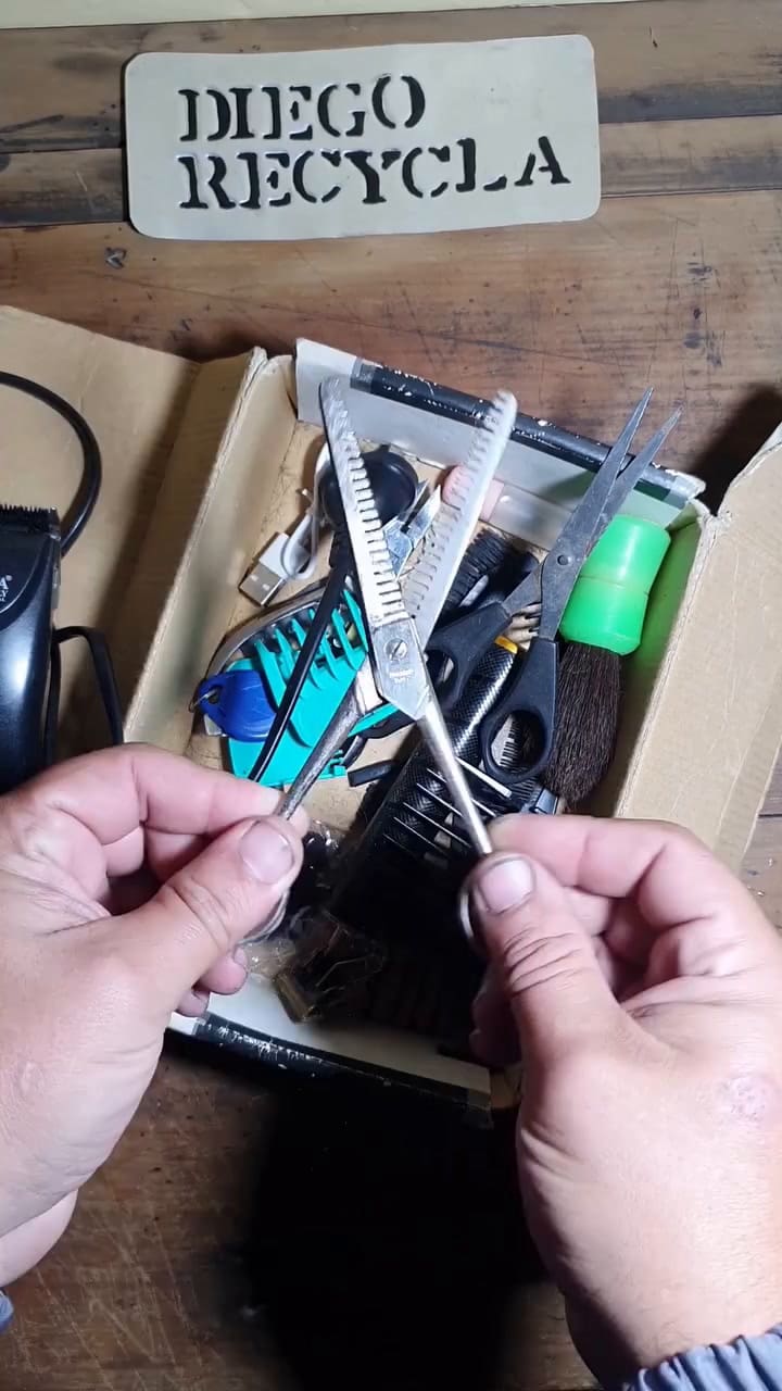 Una caja reciclada gracias al ingenio del creador de contenido