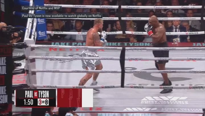Mike Tyson y Jake Paul