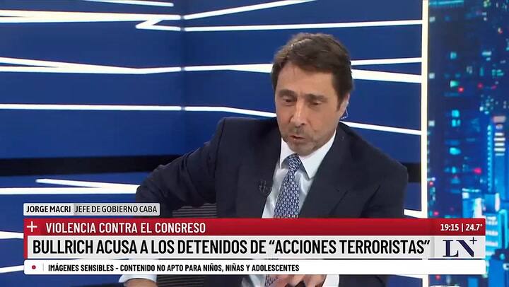 Jorge Macri Mano A Mano Con Eduardo Feinmann La Intensión Era Impedir Que Se Sesione