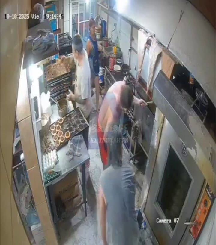 Explotó un horno en una rotisería de Santa Fe