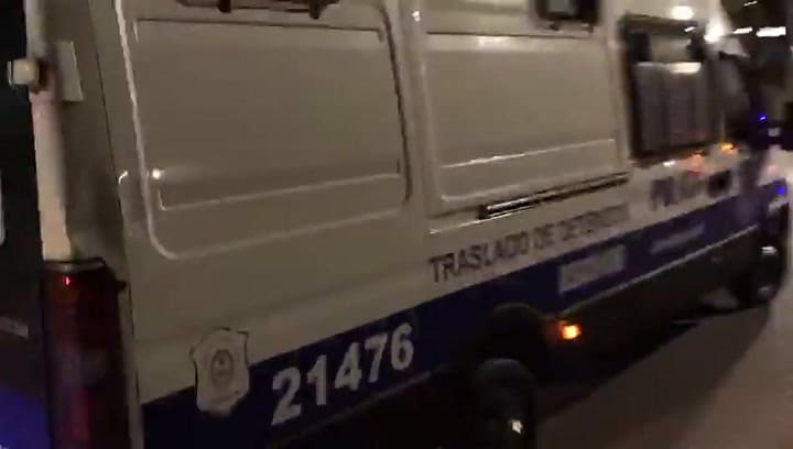 Los detenidos por el asesinato de Báez Sosa fueron trasladados al penal de Dolores