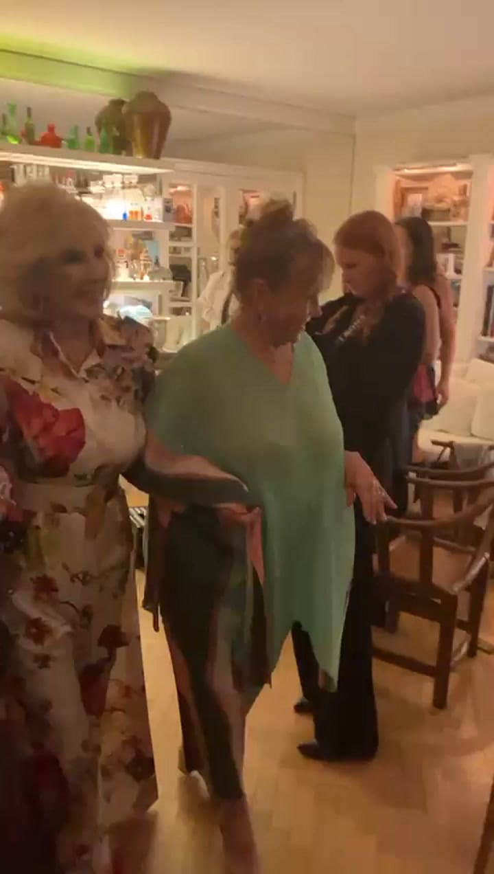 El segundo look de Mirtha Legrand