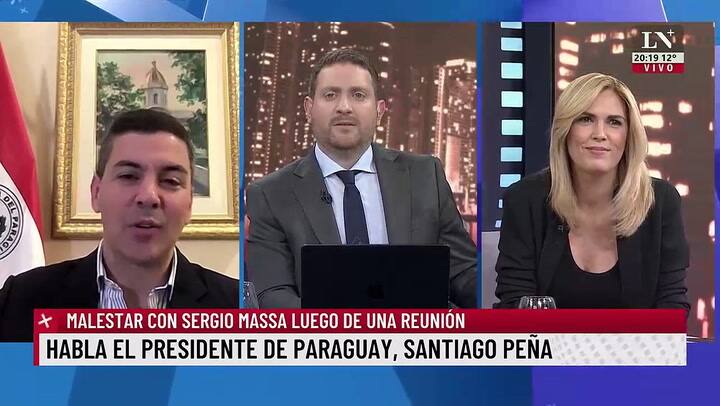 El presidente de Paraguay, Santiago Peña, criticó al Gobierno: “Probablemente no le compraría un auto usado a Sergio Massa”