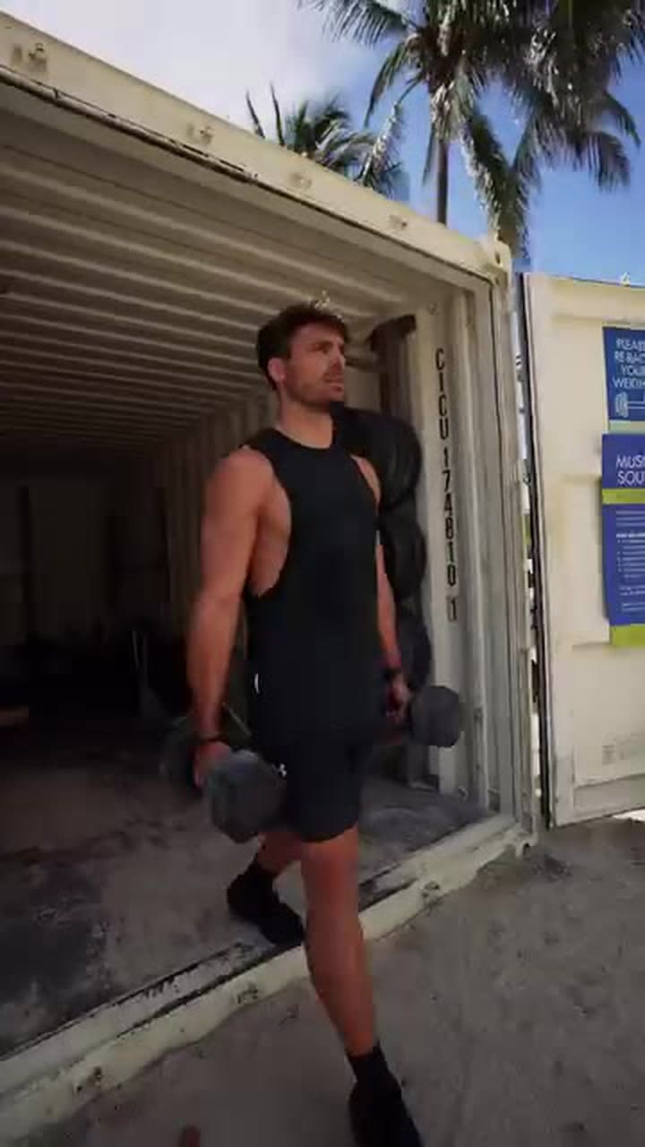 Matías Palleiro, el novio de Jimena Barón, fanático de los deportes