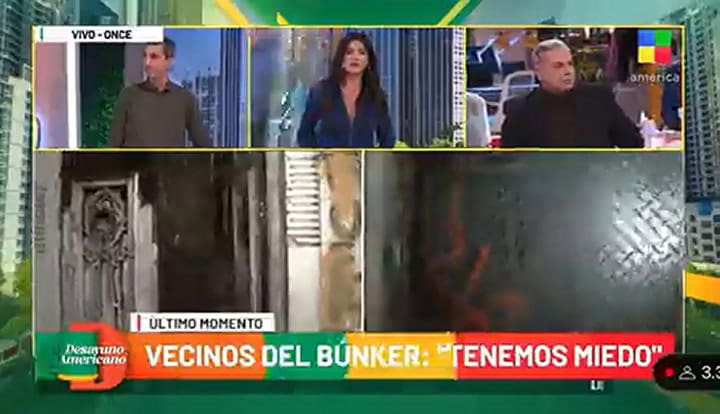 Fabián Rubino, periodista de América, compra droga en vivo en un búnker de Balvanera