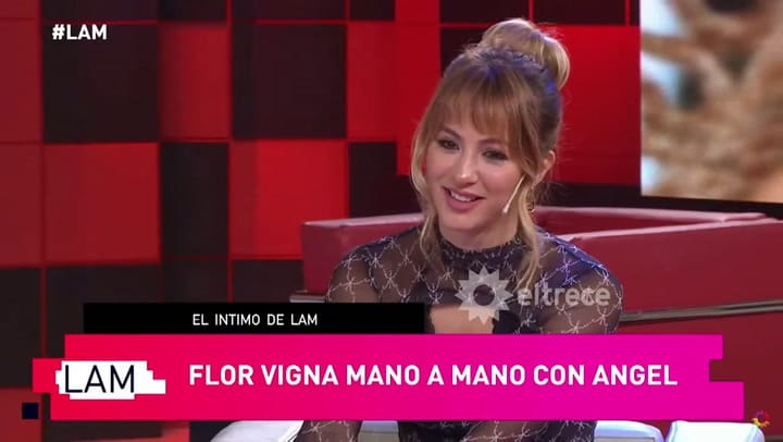 La explicación de Flor Vigna sobre la bizarra escena de Luciano Castro en la bañadera