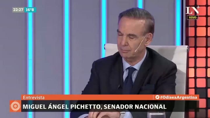Pichetto: 'La elección de este año es una elección bisagra'