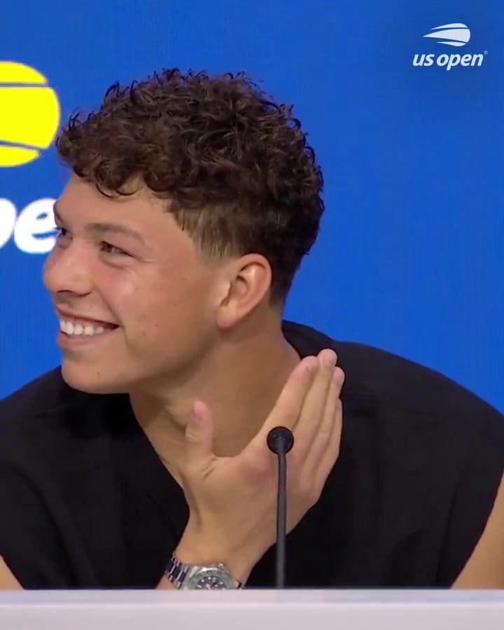 Ben Shelton y una pregunta incómoda en el US Open