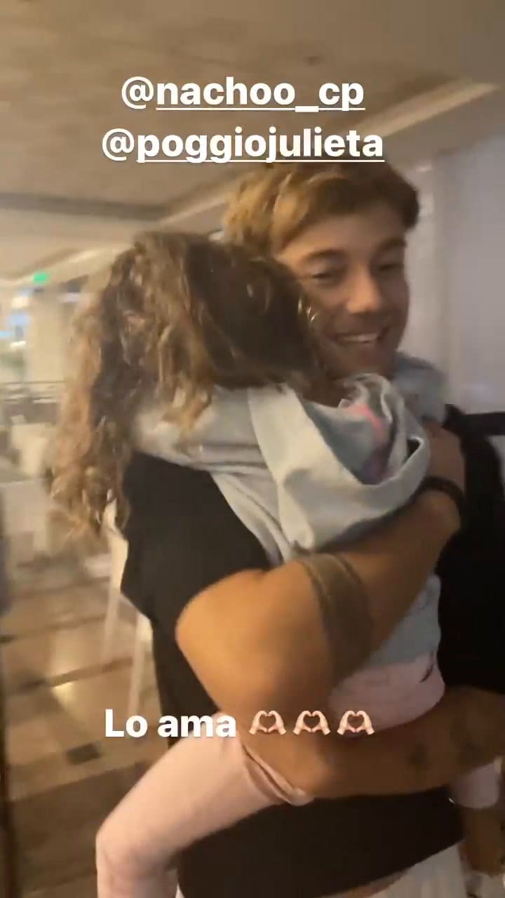 Gran hermano: el encuentro de Nacho con la hija de Romina