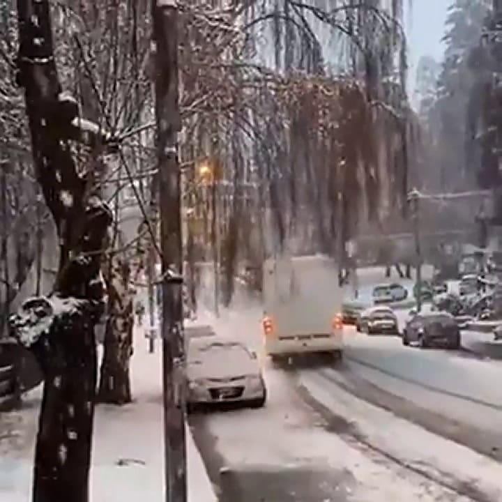 Intensa nevada en Bariloche