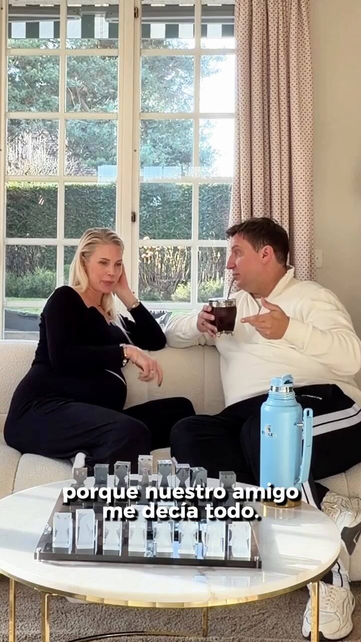 Maxi López y Daniela Christiansson cuentan cómo se conocieron